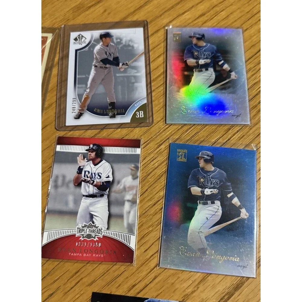 Evan Longoria Cal Ripken Jr Robinson Cano Vintage 11 Card Baseball Lot Ser /299